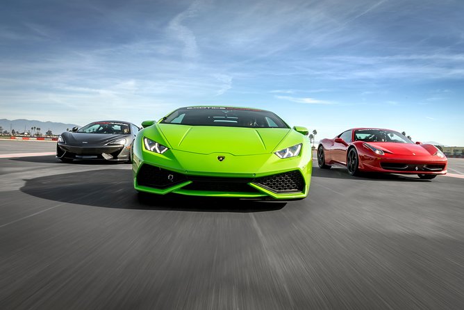 2-Hour Exotic Car Driving Experience in Las Vegas - On-Track Coaching: What It Feels Like to Accelerate Up to 130 mph