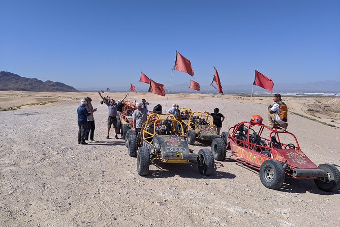 ATV Tour and Dune Buggy Chase Dakar Combo Adventure from Las Vegas - Vehicles, options, and safety gear that affect your comfort