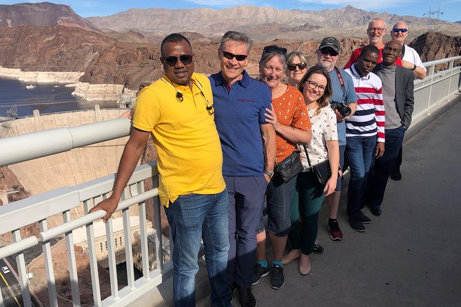 Award Winning 3-Hour Hoover Dam Small Group Mini Tour from Vegas - Seven Magic Mountains upgrade: a colorful Mojave contrast