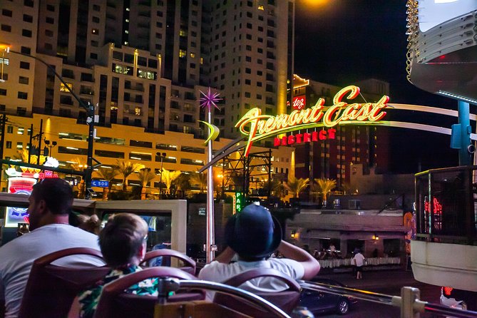 Big Bus Las Vegas: Sightseeing Night Tour by Open-Top Bus - Free Drink Options: When the Hard Rock Perk Helps Most