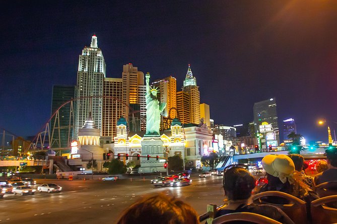 Big Bus Las Vegas: Sightseeing Night Tour by Open-Top Bus - Timing, Length, and Where You End Up