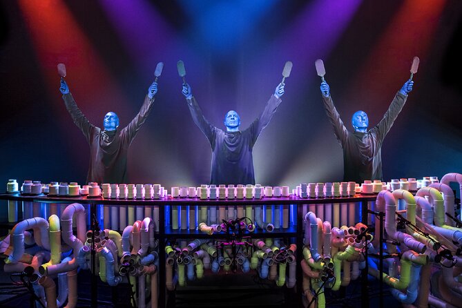 Blue Man Group at the Luxor Hotel and Casino - Strobe lights and volume: The one caution that can make or break your night