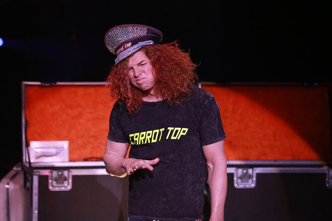 Carrot Top at the Luxor Hotel and Casino - Meet-and-greet upgrade: worth it or just an extra cost?