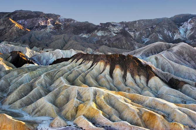 Death Valley Sunset and Stargazing Tour from Las Vegas - Zabriskie Point at sunset: when the geology turns dramatic