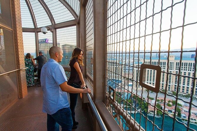 Eiffel Tower Viewing Deck Admission Ticket at Paris Las Vegas - Redeeming Your Ticket at Paris and Getting Up Quickly