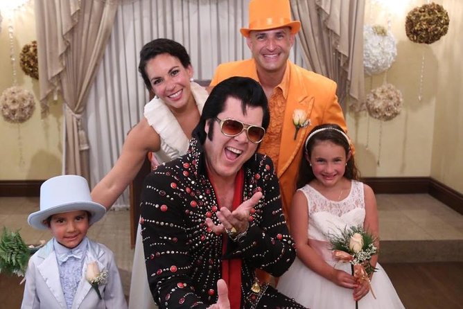 Elvis Themed Wedding or Vow Renewal at Graceland Wedding Chapel - Price and value: what your $183 covers, and what to budget in cash