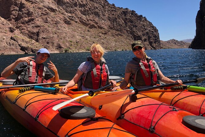 Emerald Cave & Black Canyon Kayak Tour with Vegas Pickup - Swim Stop on the Return: Refreshing Water Time at Willow Beach Area
