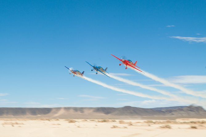 Extreme Flight Experience in Las Vegas - The 2-hour flow: pickup, hangar check-in, then sky time