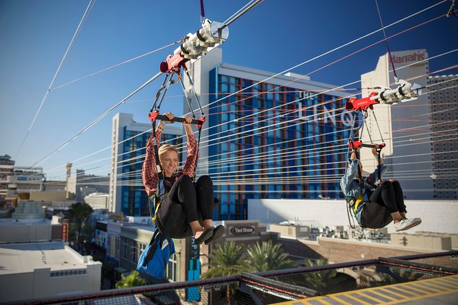 Fly LINQ Zipline at The LINQ Promenade in Las Vegas - Lines, heat, and weather: the stuff that can change your day