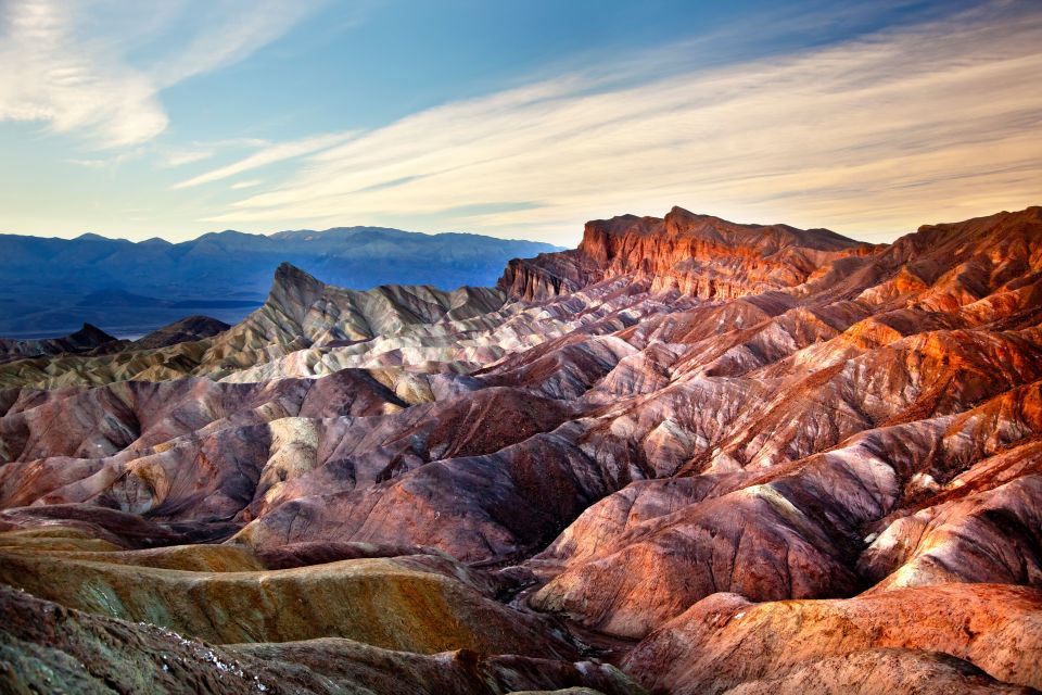 From Las Vegas: Death Valley & Rhyolite Ghost Town Day Trip - Zabriskie Point: Panoramas You’ll Want to Reframe