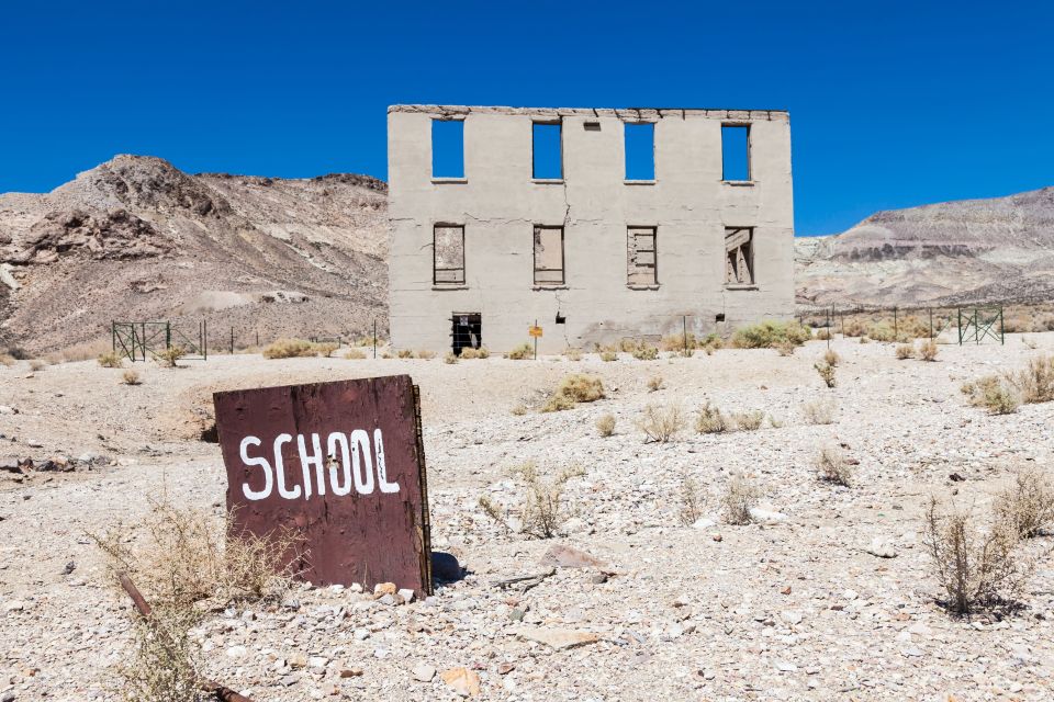 From Las Vegas: Death Valley & Rhyolite Ghost Town Day Trip - The Borax Trail: Harmony Borax Works on the Way Through