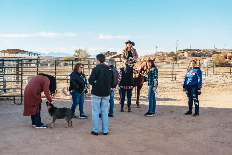 From Las Vegas: Desert Sunset Horseback Ride with BBQ Dinner - The 90-minute desert horseback ride at sunset
