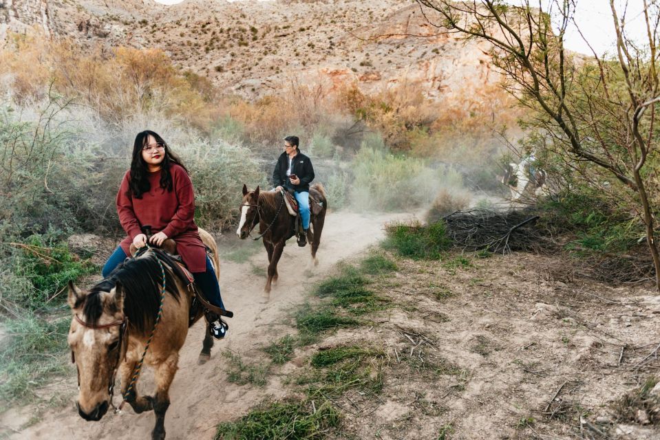From Las Vegas: Desert Sunset Horseback Ride with BBQ Dinner - BBQ dinner by the campfire: what’s actually included