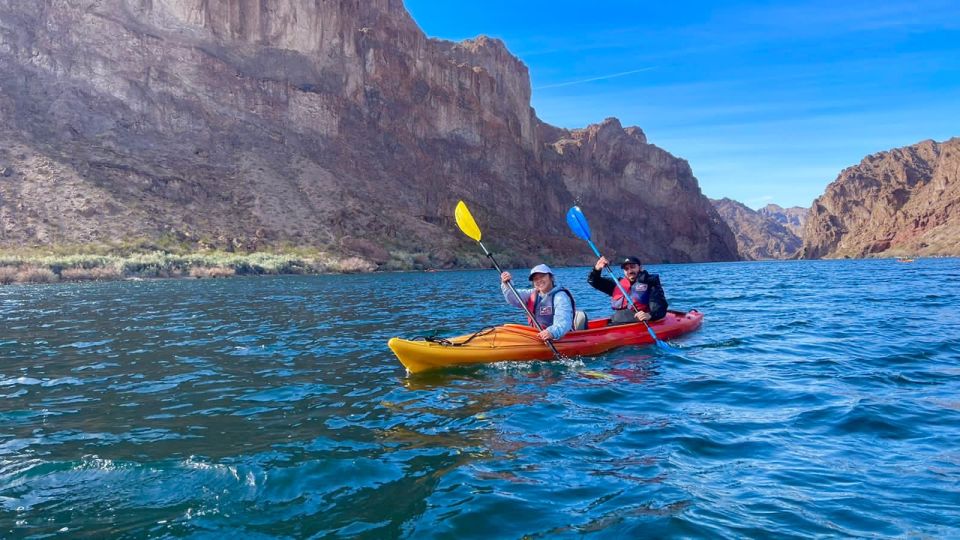 From Las Vegas: Emerald Cave Guided Kayak Tour with Shuttle - Kayaking Nevada’s Black Canyon to the Emerald Cave