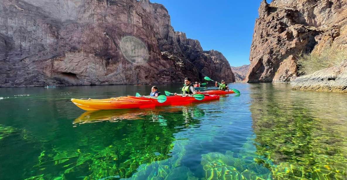 From Las Vegas: Emerald Cave Guided Kayak Tour with Shuttle - The 8-kilometer paddle: canyon walls, currents, and real eagle-watching
