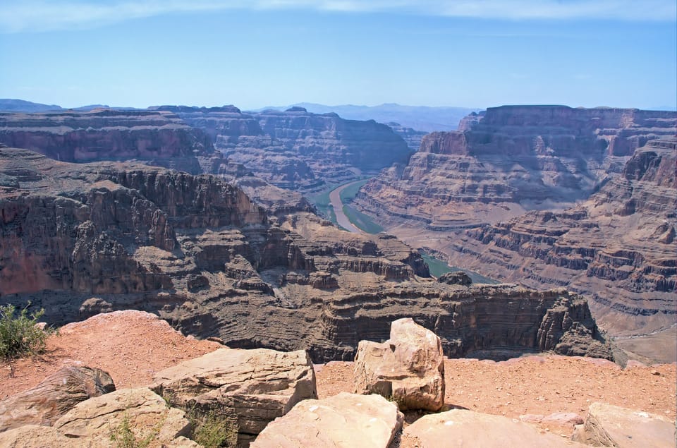 From Las Vegas: Grand Canyon West Rim Airplane Tour - From the Las Vegas Strip to Boulder City Air Terminal: Where the day starts