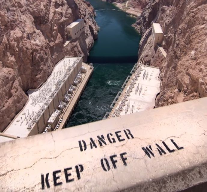 From Las Vegas: Hoover Dam Express Tour - Pat Tillman and Mike O’Callaghan Bridge: the view from above