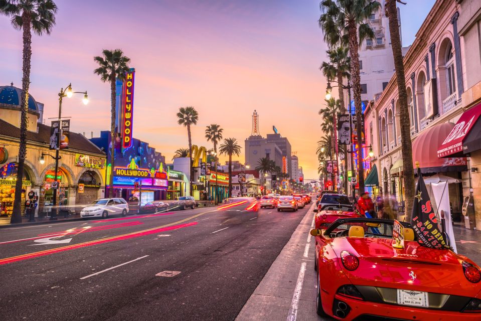 From Las Vegas: VIP Los Angeles/Hollywood Day Trip - Key Highlights At A Glance