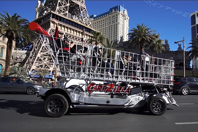 Giant Shopping Cart Limo Ride in Las Vegas - Music on the Cart: Why It Turns into an Event