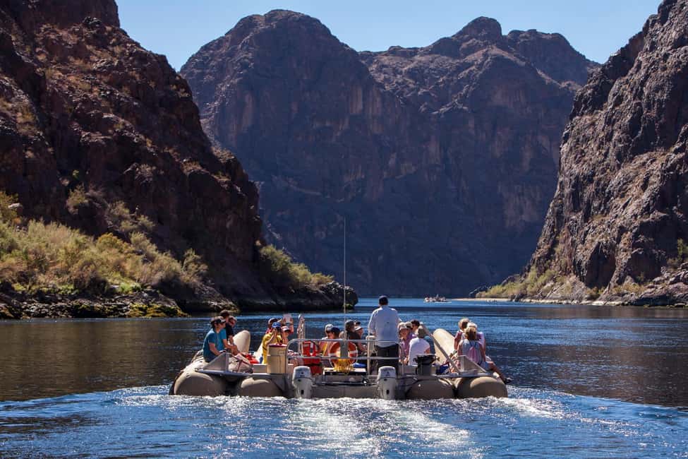 Grand Canyon Helicopter Flight & Hoover Dam River Float Raft - How the day flows: from hotel pickup to air and river