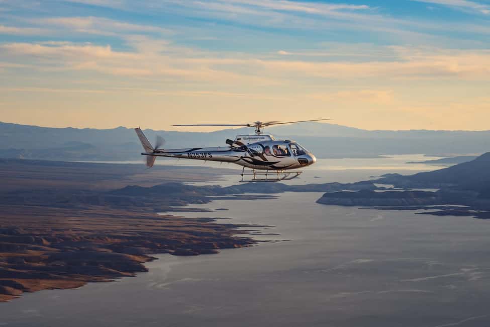 Grand Canyon Helicopter Flight & Hoover Dam River Float Raft - Willow Beach finish: shopping at the Arizona side