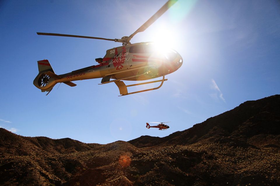 Grand Canyon Helicopter Landing Tour with Vegas Strip - Flying back over the Vegas Strip: what you’ll actually see from the sky