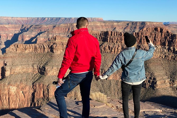 Grand Canyon + Hoover Dam View + WiFi (Skywalk/lunch options) - Upgrades that change the day: lunch, Skywalk, and helicopter/boat
