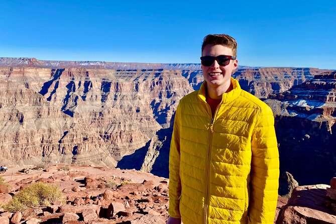 Grand Canyon + Hoover Dam View + WiFi (Skywalk/lunch options) - Morning pickup at Treasure Island and the Joshua Tree break