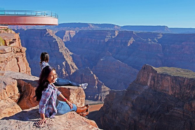 Grand Canyon West Bus Tour with Hoover Dam and Optional Skywalk - The helicopter upgrade: speed to the Colorado River feel
