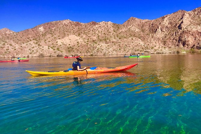 Half-Day Emerald Cave Kayak Tour with Optional Hotel Pickup - From Willow Beach Marina to Black Canyon scenery