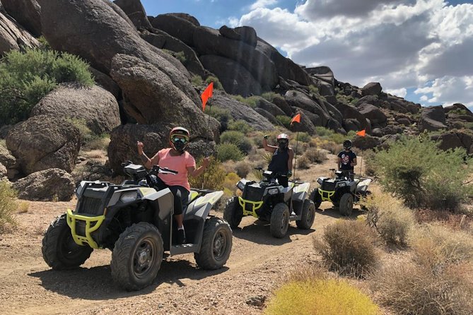 Hidden Valley and Primm ATV Tour from Las Vegas - What you actually ride: automatic ATVs plus safety gear that’s ready