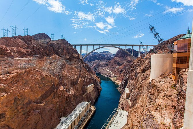 Hoover Dam Inside Tour from Las Vegas, WiFi - Memorial Bridge Photo Time Over the Colorado River