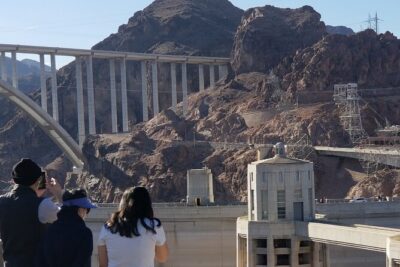 Hoover Dam Tour by Luxury SUV - Going 650 feet down: the guided power plant tour moment