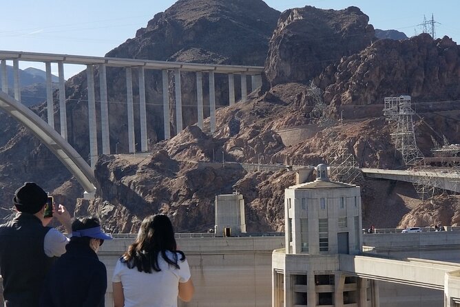 Hoover Dam Tour by Luxury SUV - Going 650 feet down: the guided power plant tour moment