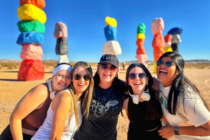 Hoover Dam Walk-On-Top Tour w/ Seven Magic Mountains & Vegas Sign - Quick hits before you go