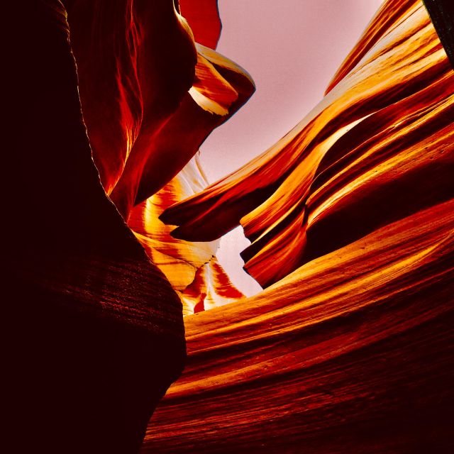 Las Vegas: Antelope Canyon & Horseshoe Bend with Lunch, WiFi - Antelope Canyon with a Navajo guide: light, rules, and photo coaching