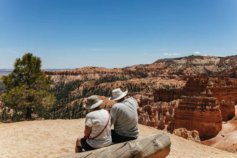 Las Vegas: Bryce and Zion National Parks Tour with Lunch - Zion National Park: visitor center, tunnel, and Checkerboard Mesa