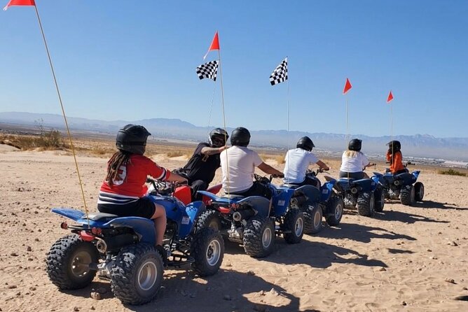 Las Vegas Dunes ATV Tour - Strip pickup and the simple plan to reach Nellis Dunes
