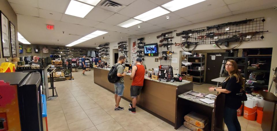 Las Vegas: Firearms Shooting Beginner’s Adventure - Safety is the real tour guide: certified officer, PPE, strict control