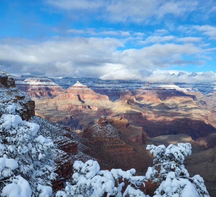 Las Vegas: Grand Canyon, Antelope Canyon, Horseshoe Bend - The Grand Canyon stop: red rock layers in limited time