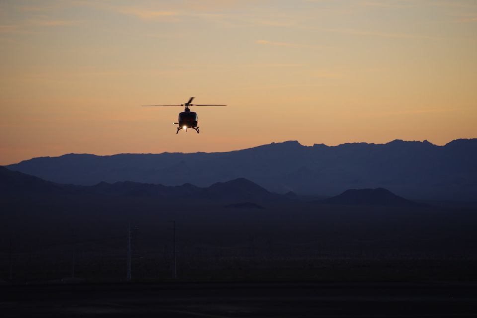 Las Vegas: Grand Canyon Helicopter Landing Tour - Entering Grand Canyon West: the moment you realize how far down it is