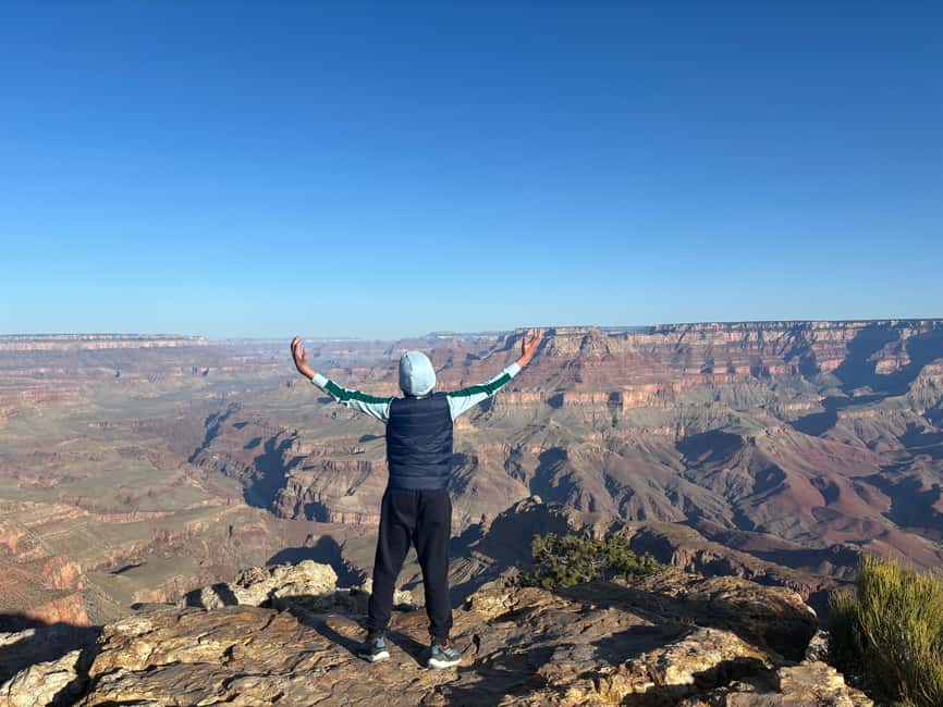 Las Vegas > Grand Canyon Sunrise + Antelope + Horseshoe Bend - Driving Time, Rest Stops, and the Small-Group Difference
