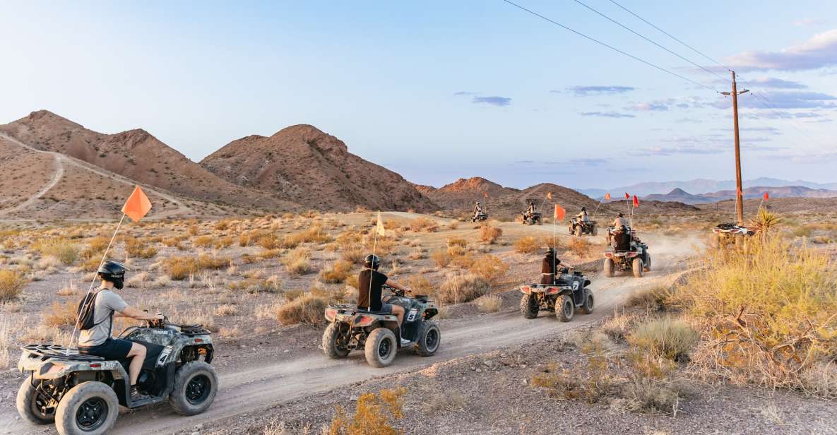 Las Vegas: Guided Las Vegas Desert ATV Tour - Mojave Desert ATV Time From the Strip (In 3 Hours)
