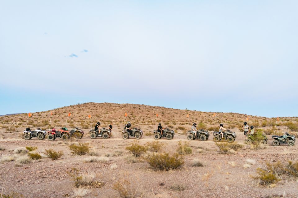 Las Vegas: Guided Las Vegas Desert ATV Tour - The 450cc ATV Ride: Speed, Wind, and Desert Quiet