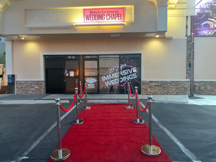 Las Vegas: Haunted House Wedding Ceremony + Photography - Where to park and how to find the chapel quickly