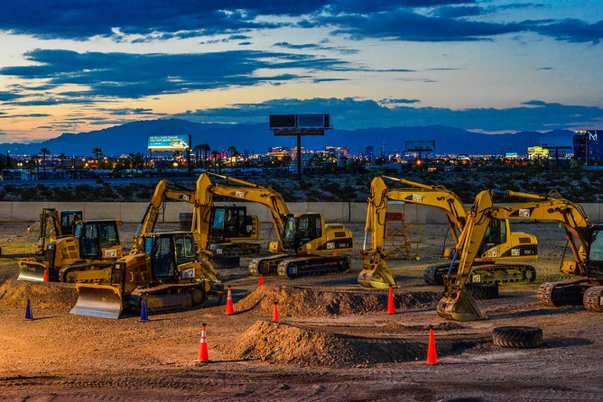 Las Vegas Heavy Equipment Playground: Dig, Push, and Play! - Safety briefing and the breathalyzer reality check