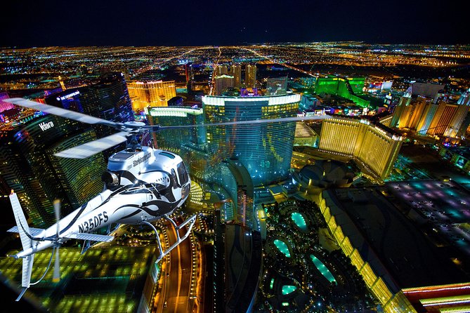 Las Vegas Helicopter Night Strip Flight Tour with Optional Dinner - Key Points Worth Knowing
