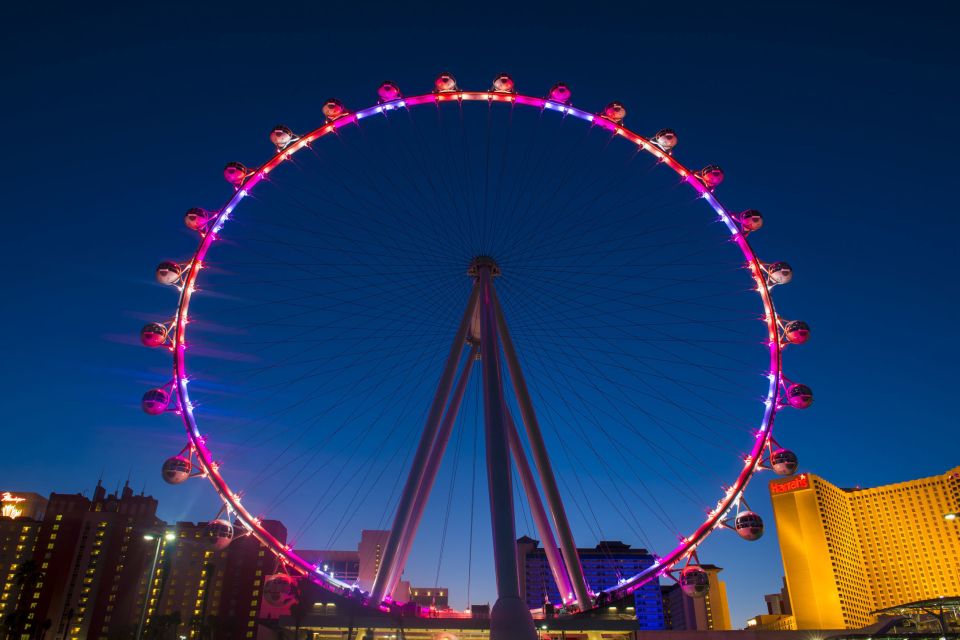Las Vegas: High Roller Entry Ticket with In-Cabin Open Bar - Key Things to Know Before You Go