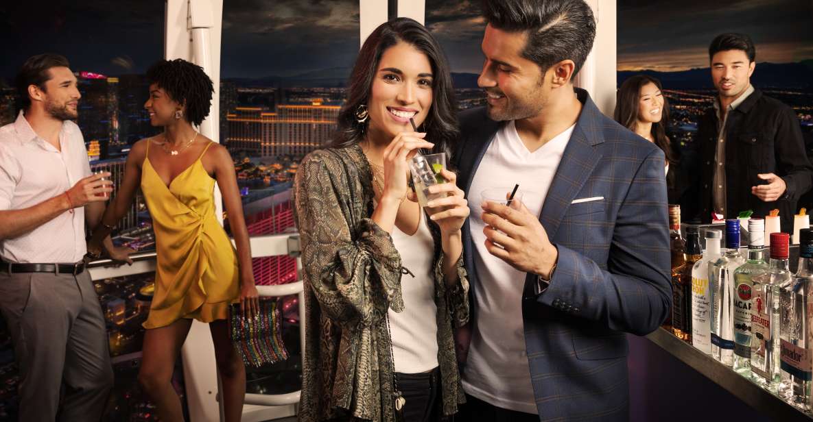 Las Vegas: High Roller Entry Ticket with In-Cabin Open Bar - Checking In at the LINQ: Where Your Evening Starts