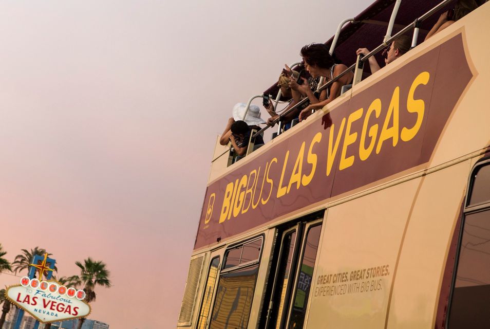 Las Vegas: Hop-on Hop-off Sightseeing Tour by Open-Top Bus - Quick hits before you go